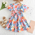 Vestido Floral Colorido Bebê Menina - comprar online