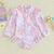 Macacão Floral Infantil Verão - comprar online