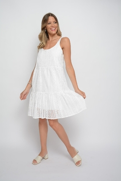 Vestido JESSIE broderie 5517 Moravia Jeans