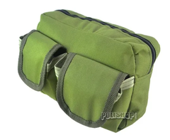 Pouch Bolso Tactico Dual Molle Cinto Multi Carry Verde