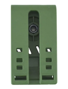 Pasacinto Tactico Polímero Clip Dual Molle Cinto Boer Verde - comprar online