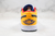 Air Jordan 1 Low Azul/Amarelo/Branco - Chuteiras Outlet