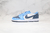 Air Jordan 1 Low Azul/Branco/Preto