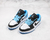 Air Jordan 1 Low Preto/Azul/Branco na internet