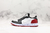 Air Jordan 1 Low Preto/Vermelho/Branco