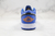 Air Jordan 1 Low Azul/Branco/Laranja - Chuteiras Outlet