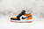 Air Jordan 1 Low Laranja/Preto/Branco