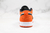 Air Jordan 1 Low Preto/Laranja/Branco - Chuteiras Outlet