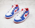 Air Jordan 1 Low Azul/Branco/Vermelho na internet