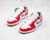 Air Jordan 1 Low Vermelho Envernizado/Branco/Cinza na internet