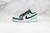 Air Jordan 1 Low Preto/Verde Menta/Branco