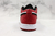 Air Jordan 1 Low Vermelho/Preto/Branco - Chuteiras Outlet