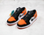 Air Jordan 1 Low Preto/Laranja/Branco na internet