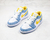 Air Jordan 1 Low Azul/Branco/Amarelo na internet