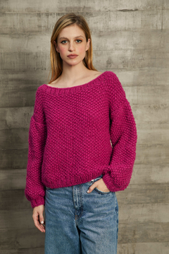 SWEATER MAGGIE MOHAIR HAND MADE PRE ORDER - milanasweaters