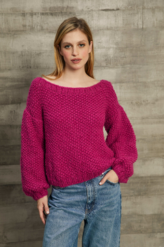 Imagen de SWEATER MAGGIE MOHAIR HAND MADE PRE ORDER