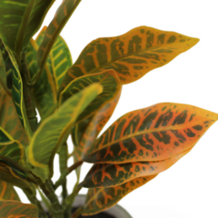 PLANTA ARTIFICIAL CROTON 28CM - comprar online