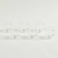 SET X 6 POCILLOS DE CAFÉ 200 ML