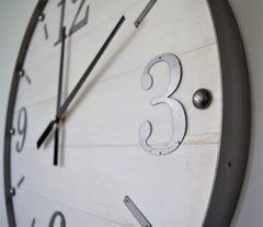 Reloj 90 cm madera y metal en internet