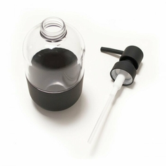 Dispenser jabon liq acrilico y polipropileno negro en internet