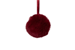 Pompon 8cm rojo