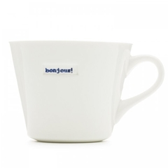 MUG PORCELANA BONJOUR 350ML