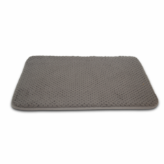 alfombra 40X60 microfibra topitos gris