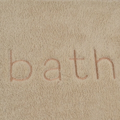 alfombra 40X60 BATH pelo corto NATURAL - comprar online