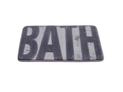 Alfombra de baño 45x60cm BATH GRIS