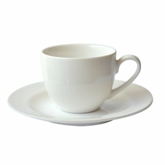 PACKX5 POCILLOS CAFE CON PLATO PORCELANA