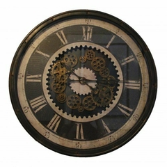 RELOJ CON ENGRANAJES 75CM DIAM -