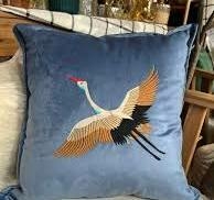 Almohadon PANA 50x50cm Garza Azul