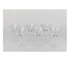 Setx2 copa Martini 280ml cristal titanium