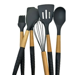 SET DE UTENSILIOS COCINA C/SOPORTE 12 PIEZAS. - comprar online