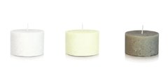 VELA RUSTIQUE 10x6 SIN AROMA BLANCA - comprar online