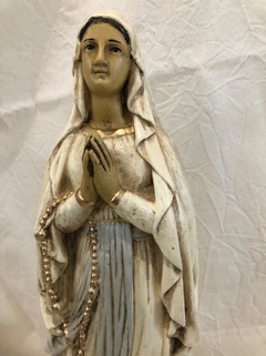 VIRGEN DE LOURDES DE INTERIOR 40 CM - comprar online