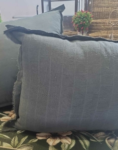 Almohadon 35X50cm gasa doble GRIS OSC