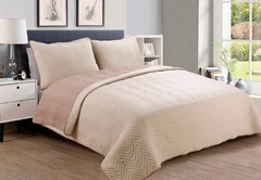 Cover Quilt Labrado | Doble Faz y 2 Fundas de almohada | 2 1/2 Plaza - QUEEN Size en internet