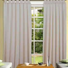 Cortinas 2,25 Mts. de Gross - Color Natural