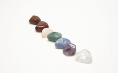 Piedras de los 7 chakras, para meditar