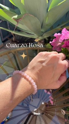 Imagen de Combo Gargantilla y pulsera Cuarzo Rosa