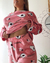 Pijama palta rose - tienda online