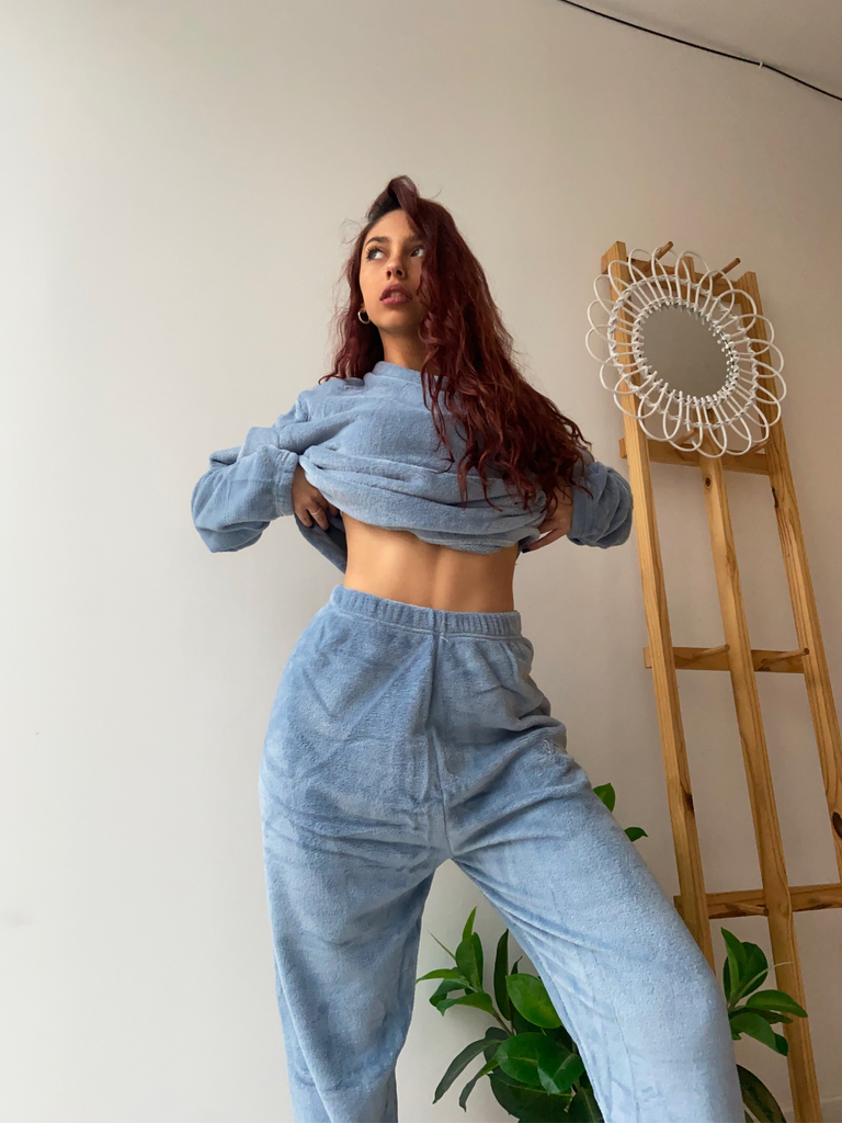 Pijama de polar soft clearance