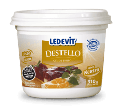 Brillo Listo Destello sabores Neutro y Frutilla (potes x 310 gramos) - comprar online
