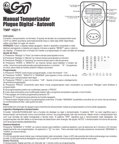 TMP 10211 - Temporizador Digital - comprar online