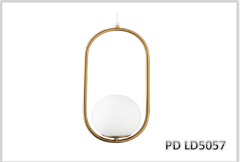 PD LD5057 - PENDENTE OVAL RING 1XE27