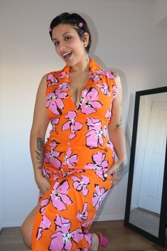 Vestido Amapola Naranja - comprar online