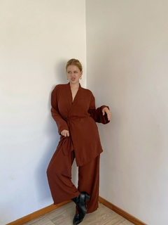 Kimono Tao Marrón - comprar online