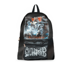 MOCHILA CUERO PU - AVENGED SEVENFOLD