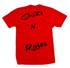 Remera GUNS AND ROSES LOGO ROJA - comprar online